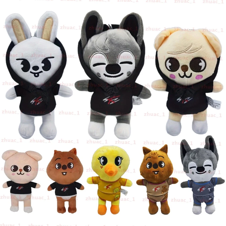 MARKENLOS Streuner Skzoo Begl Kuscheltier mini Plüschtiere Kinder N8Z6 Puppe Plushies 25cm