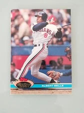 Albert Belle 1991 Stadium Club card #465 Cleveland Indians