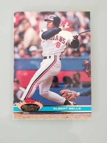 Albert Belle #465 1991 Stadium Club card