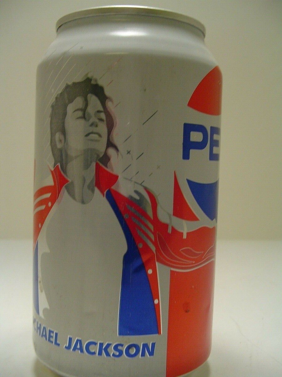 Michael Jackson Pepsi Can 2018 Limited Edition Opened Minor Dents
