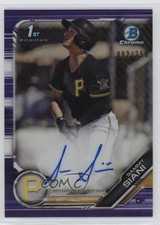 2019 Bowman Draft Chrome Pick Purple Refractor 92/250 Sammy Siani Auto 0jx5