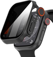 Privacy Screen Protector Case for Apple Watch 40mm Anti-Peeping Durable Hard PC