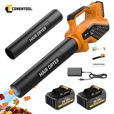 Leaf Blower Cordless 60000RPM Portable Hand Held  21V Battery & Charge Electric
