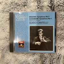 JOHANNES BRAHMS - Brahms: Symphony No. 3 / Schumann: Symphony No. 4  - CD