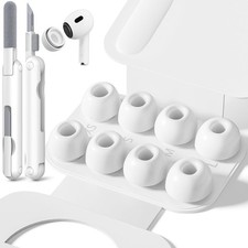 4 Pairs Replacement Ear Tips for Airpods Pro 2Nd/1St Generation with Portable St