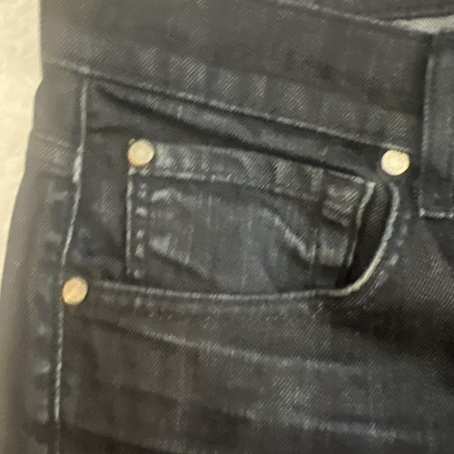 7 For All Humanity Brett Hombre Lujo Rendimiento Bota Corte Jeans 33x30 Lavado Oscuro - Imagen 4 de 14