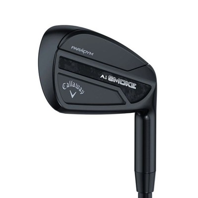 CALLAWAY PARADYM AI SMOKE BLACK IRON SETS 5-PW,AW STEEL REGULAR
