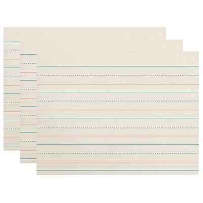 Newsprint Handwriting Paper, Dotted Midline, Grades Pre-K & K, 1-1/8'' x 9/16''...