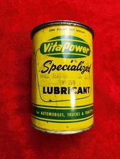 Vtg Western Auto Vita Power Specialized Lubricant 3516 Grease 1 Pound Metal Can