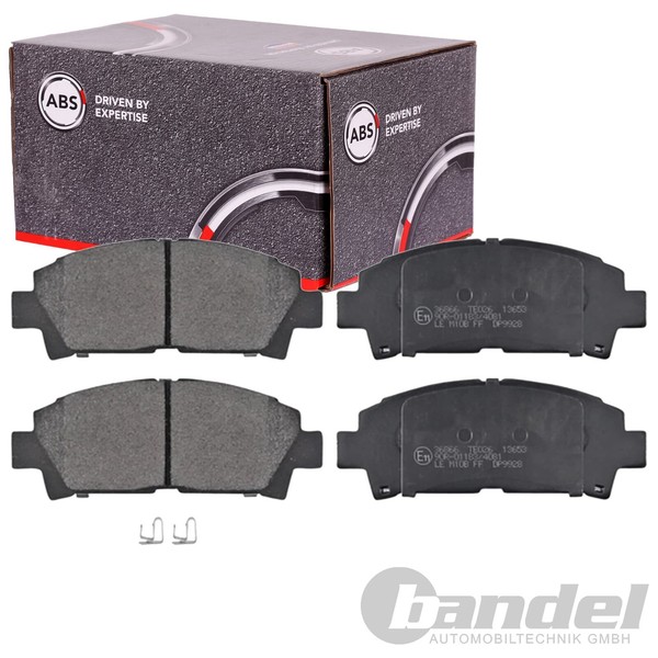 Abs BremsbelÄGe Vorderachse Passend FüR Toyota Avensis Camry Carina MR2 | 36866-image