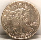 USA, 1943-P Walking Liberty Half Dollar, silver. Choice AU/UNC, NR, 6-20