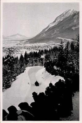 Sammelbild Olympia 1936, Winterspiele, Bobrennen - 10897650