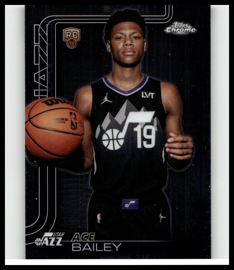 2025-26 Topps Chrome #255 Ace Bailey Image Variations