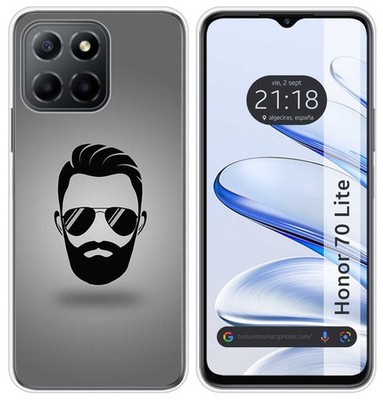 Custodia Personalizzata Per Huawei Honor 70 Con Foto O Testo - Silicone TPU Antiurto - Cover Unica - 4
