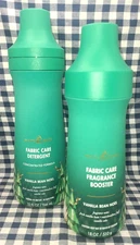 2 Piece NEW Vanilla Bean Noel Fabric Care LAUNDRY Set Bath & Body Works