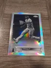 MIKE TROUT 2022 TOPPS CHROME SEPIA REFRACTOR CARD 200. ANGELS.