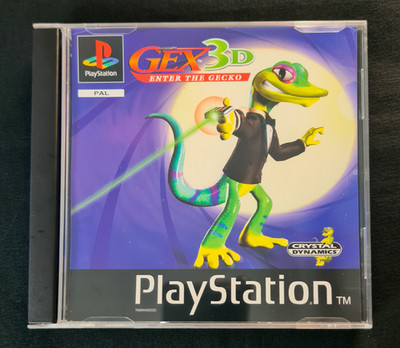 Gex 3D: Enter the Gecko PAL (PS1) ~ Complete / Very Good Condition!