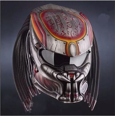 BOBBER MOTORRADHELM PREDATOR WARS STYLE (DOT & SNELL ZERTIFIZIERT)