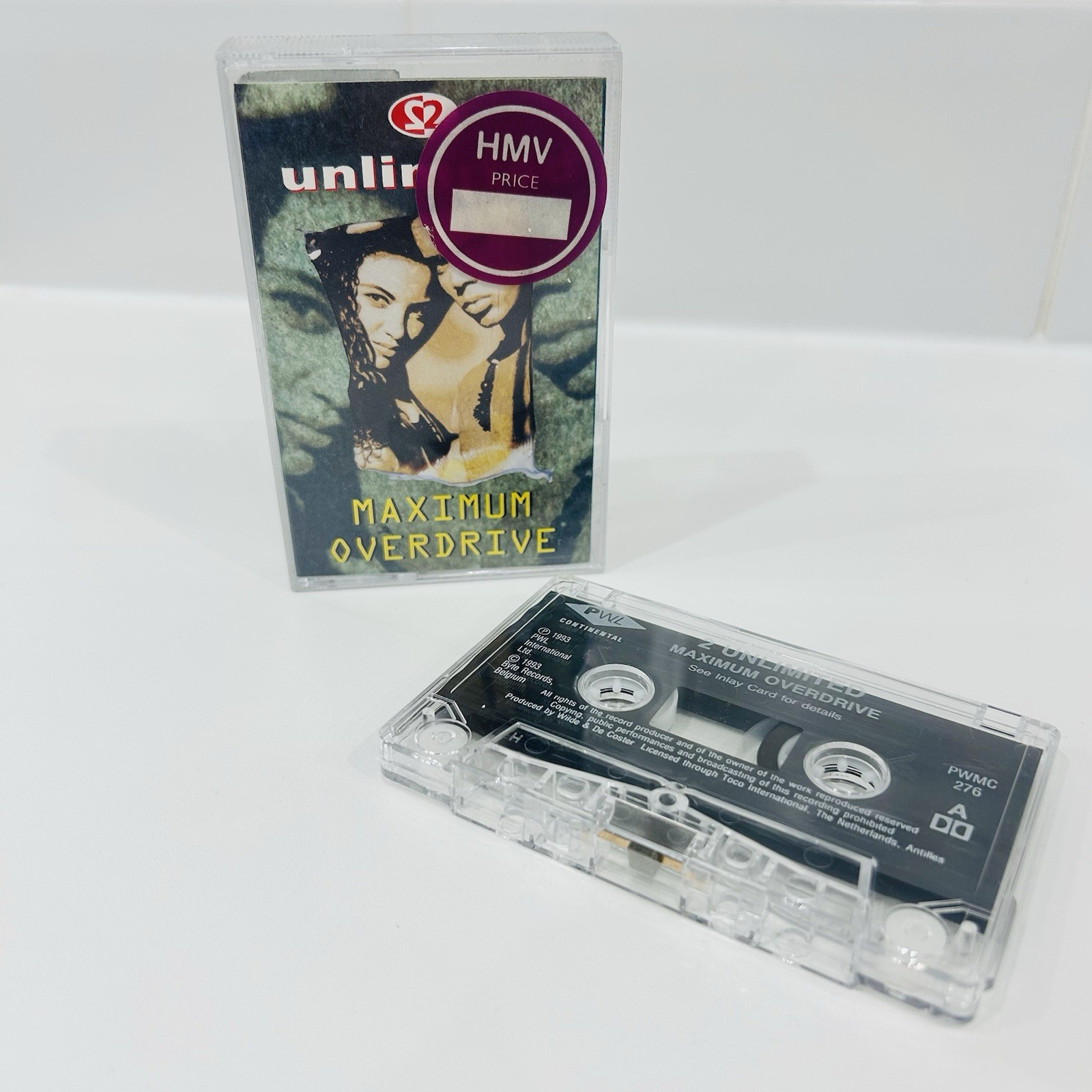 2 Unlimited Maximum Overdrive Music Cassette