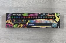 Highlighter Pens 20 Assorted Neon And Soft Pastel Colours