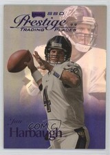 1999 Playoff Prestige SSD Spectrum Purple 427/500 Jim Harbaugh #B150 05k6