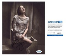 Emma Stone "Poor Things" Oscar Winner AUTOGRAPH Signed 8x10 Photo ACOA