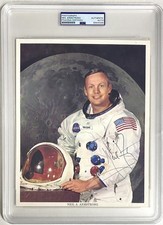 Neil Armstrong Signed 8x10 Photo NASA Apollo 11 - PSA/DNA + JSA