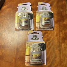 (3) Yankee Candle Car Jar Ultimate Air Fresheners Lemon Lavender New