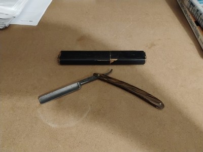 Vintage Wester Brothers  Razor With The Genco Co. Bradford PA Case