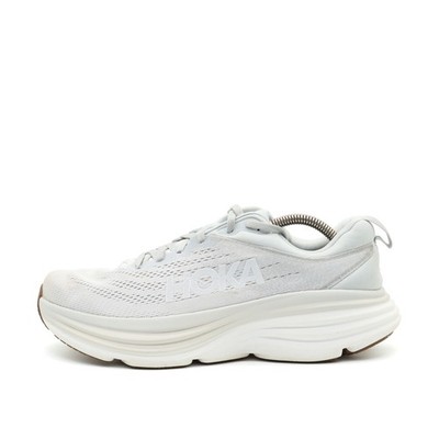 Hoka One Damen Bondi 8 Schuhe Weiß Mesh Niedrig Maximale ämpfung Laufschuh EU 42