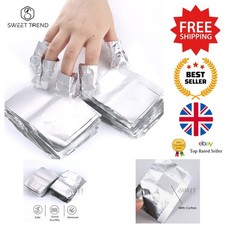Polish Remover Wraps - Aluminum Foils for Nails - 50/100pcs Cleaning Supplies