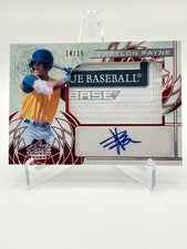 2024 Leaf Trinity Braylon Payne Memorabilia Autograph /15 #PA-BP1