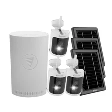 Swann AllSecure600 8-Channel 3-Camera Solar 2K NVR Security Kit SONVK-600SD3S3