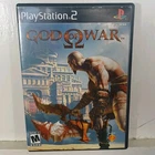 God Of War Black Label Sony Playstation 2 PS2 Complete Case Manual Reg Card EUC