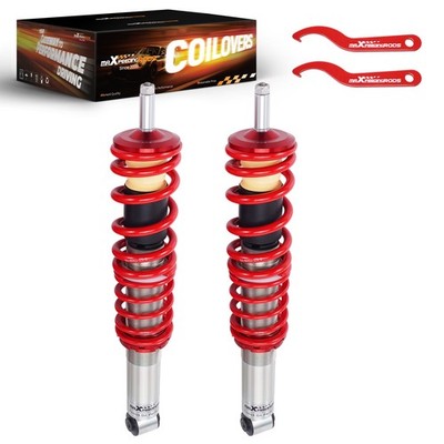 Coilover Rear Shock Struts Kit for VW Rabbit Golf Jetta Scirocco MK1 Adj. Height