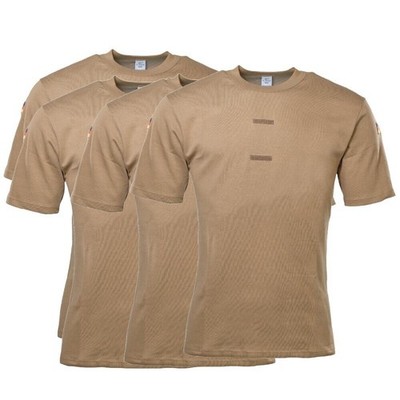 4 x Bundeswehr Original T-Shirt Tropen BW Shirt Unterhemd Survival Outdoor 44-62