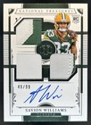 2025 Donruss Optic Savion Williams Base (RAW)