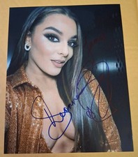 DEONNA PURRAZZO - SIGNED 8x10 GORGEOUS Color 8x10 Photo - ROH AEW WRESTLING 