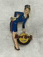 Hard Rock Cafe Flight Attendant Pin Online Working Girl  Series September 2004