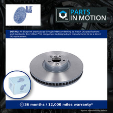 Brake Disc Single Vented Front Right 395mm ADBP430144 Blue Print 34106887398 New
