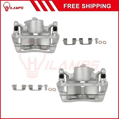 Brake Calipers For 2013-2015 Acura Ilx 2003-2017 Honda Accord 2Pcs New Front