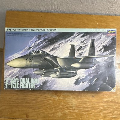 Hasegawa 1:72 McDonnell Douglas F-15E Dual Role Fighter Airplane Kit - New