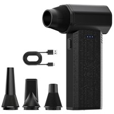 Mini Cordless Compressed Electric Air Duster for PC Electronics Cleaning