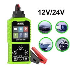 Digital Battery Tester Analyzer 12V 24V Battery Load Tester Car Diagnostic Tool