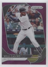 2020 Panini Prizm Tier II Purple Prizm Willi Castro #113 Rookie RC