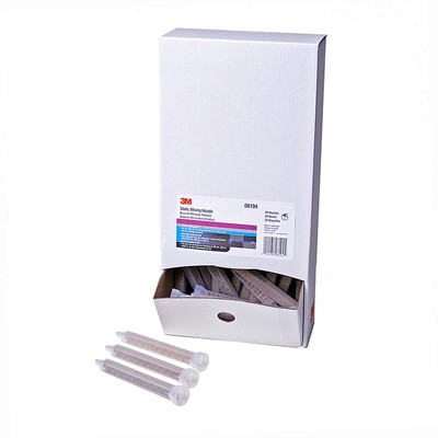 3M 08194 Static Mixing Nozzle for 2 Component Adhesive Cartridges (50 Nozzles)