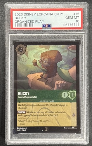 Bucky - Squirrel Squeak Tutor graded PSA 10 for sale on eBay