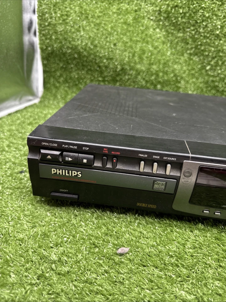 Philips CDR 775/17 Dual CD Deck Player Recorder – Parts or Repair.    s6 - Image 2 of 4