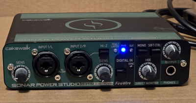 Cakewalk Sonar Power Studio SPS-66 with AC Adapter, Installation
