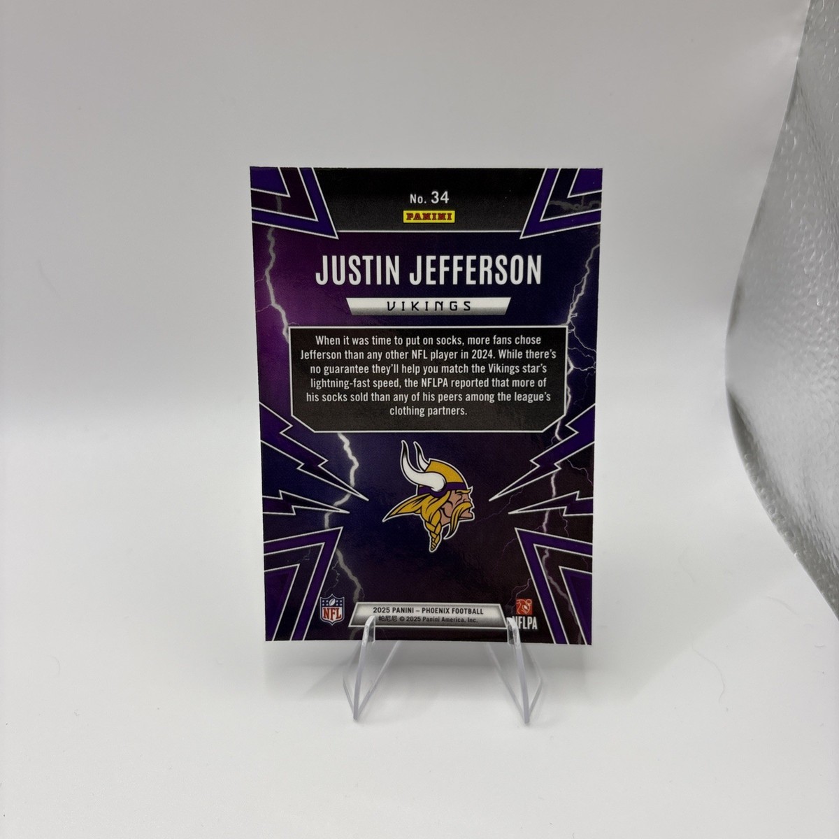 2025 Panini Phoenix - Thunderbirds Justin Jefferson #34 | eBay